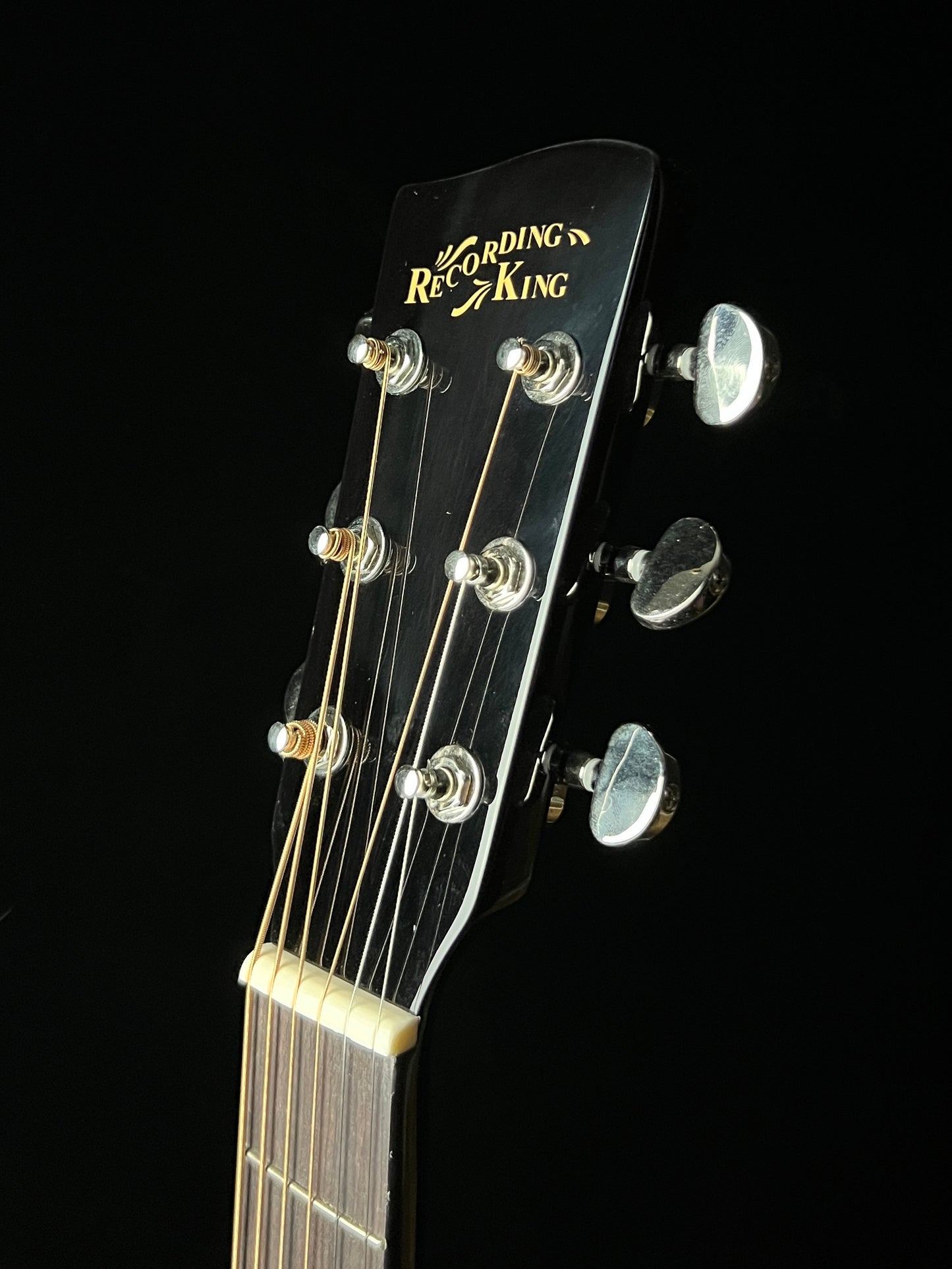 Recording King RGA-G6-CFE5 G6 Grand Auditorium Cutaway with Fishman EQ Solid Spruce / Mahogany Acoustic Guitar - New