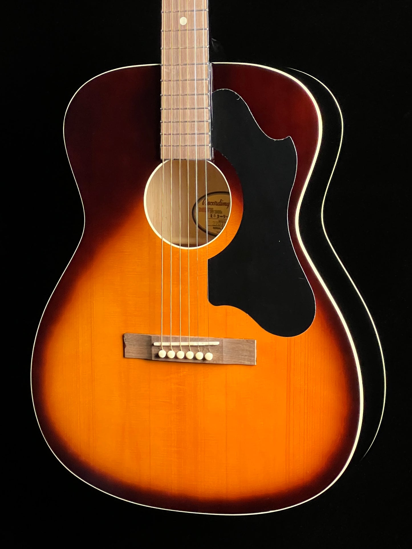 SOLD - Recording King Dirty 30s Series 9 000 Solid Sitka Spruce Tobacco Sunburst Acoustic Guitar ROS-9 - New