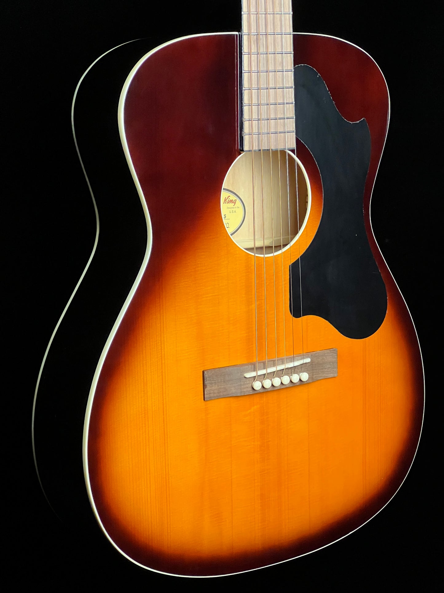 SOLD - Recording King Dirty 30s Series 9 000 Solid Sitka Spruce Tobacco Sunburst Acoustic Guitar ROS-9 - New