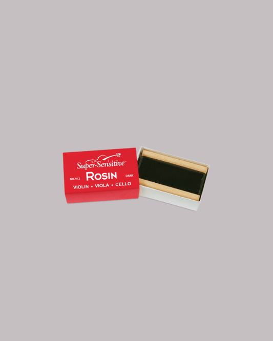 Super-Sensitive Rosin Dark For Violin, Viola, Cello