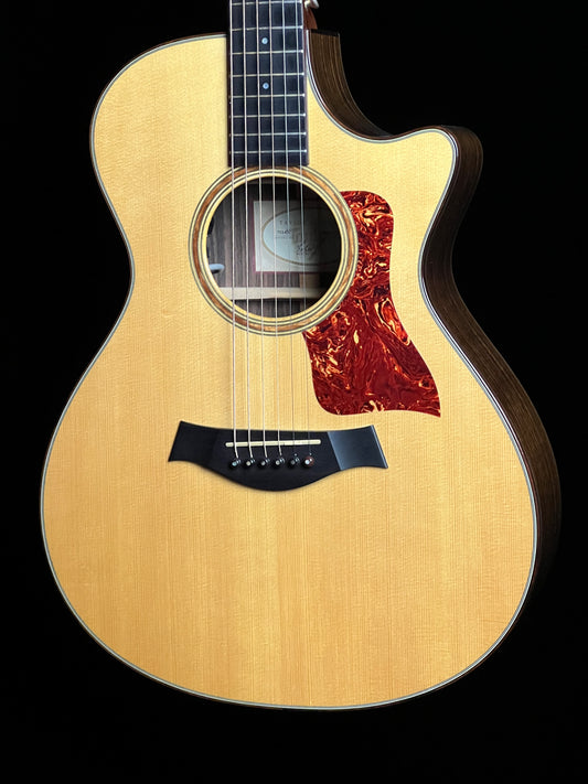 Taylor 712-CE Cutaway Acoustic Guitar Engelmann Spruce/Indian Rosewood - Used