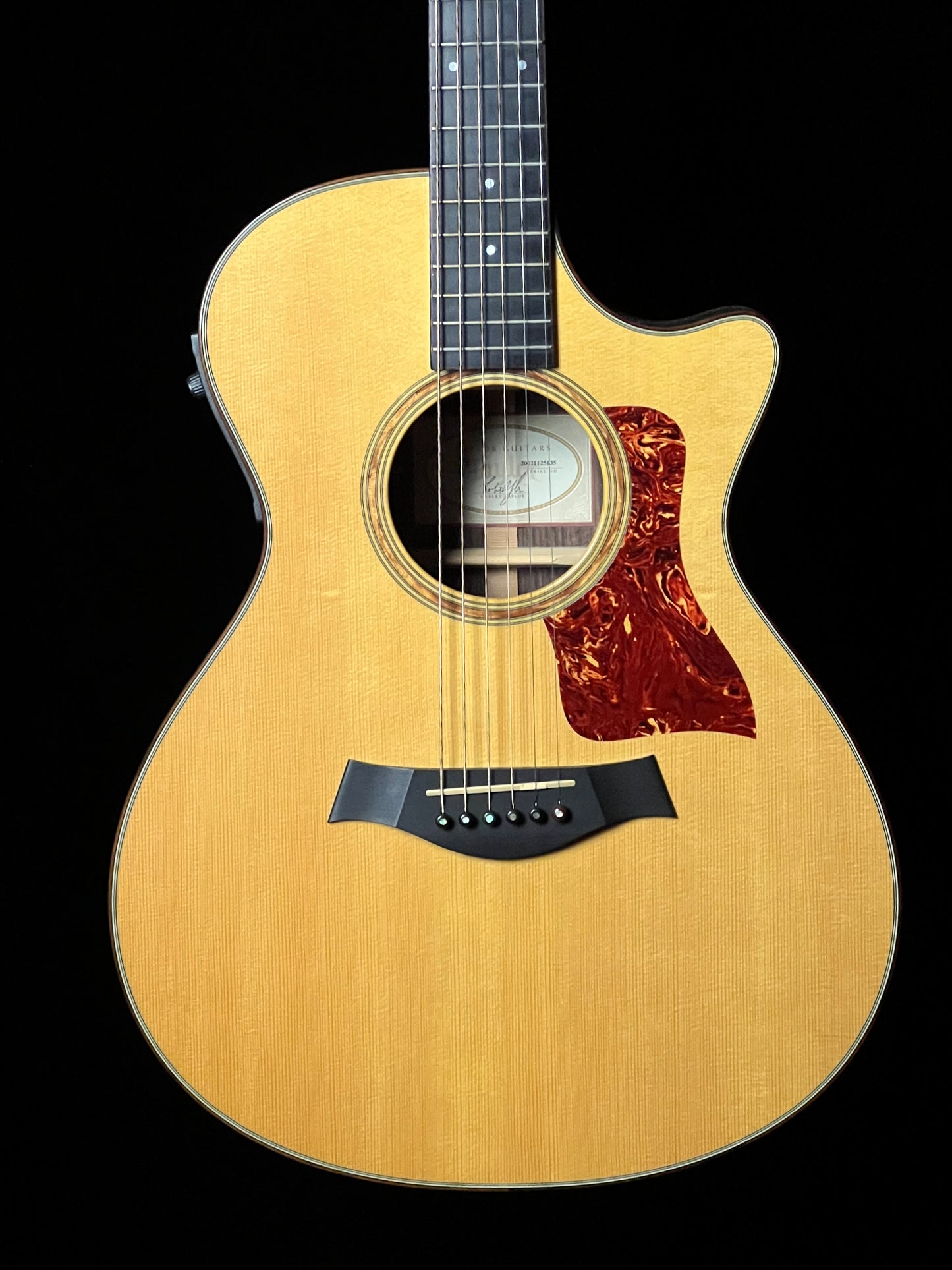 Taylor 712-CE Cutaway Acoustic Guitar Engelmann Spruce/Indian Rosewood - Used