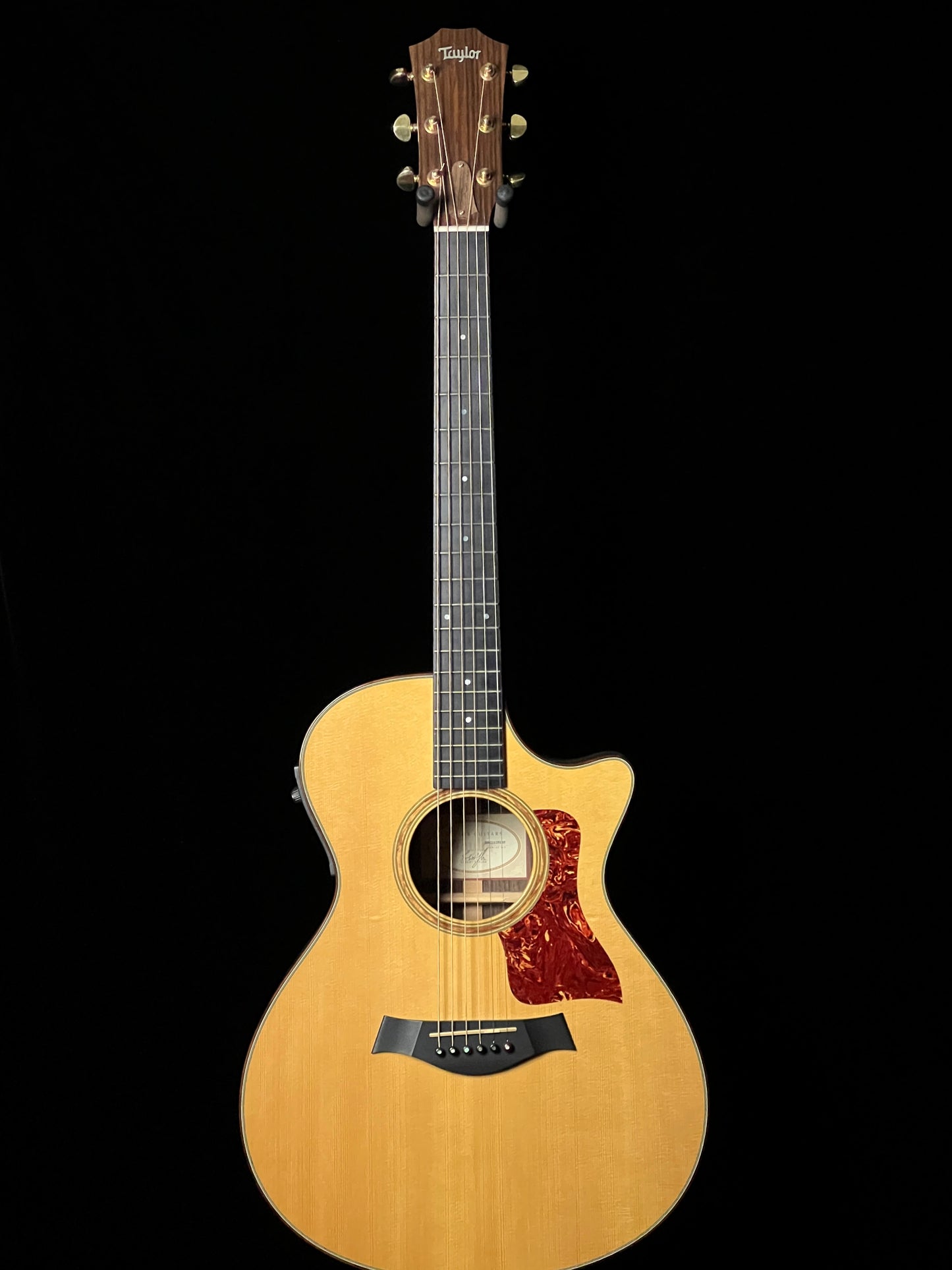 Taylor 712-CE Cutaway Acoustic Guitar Engelmann Spruce/Indian Rosewood - Used