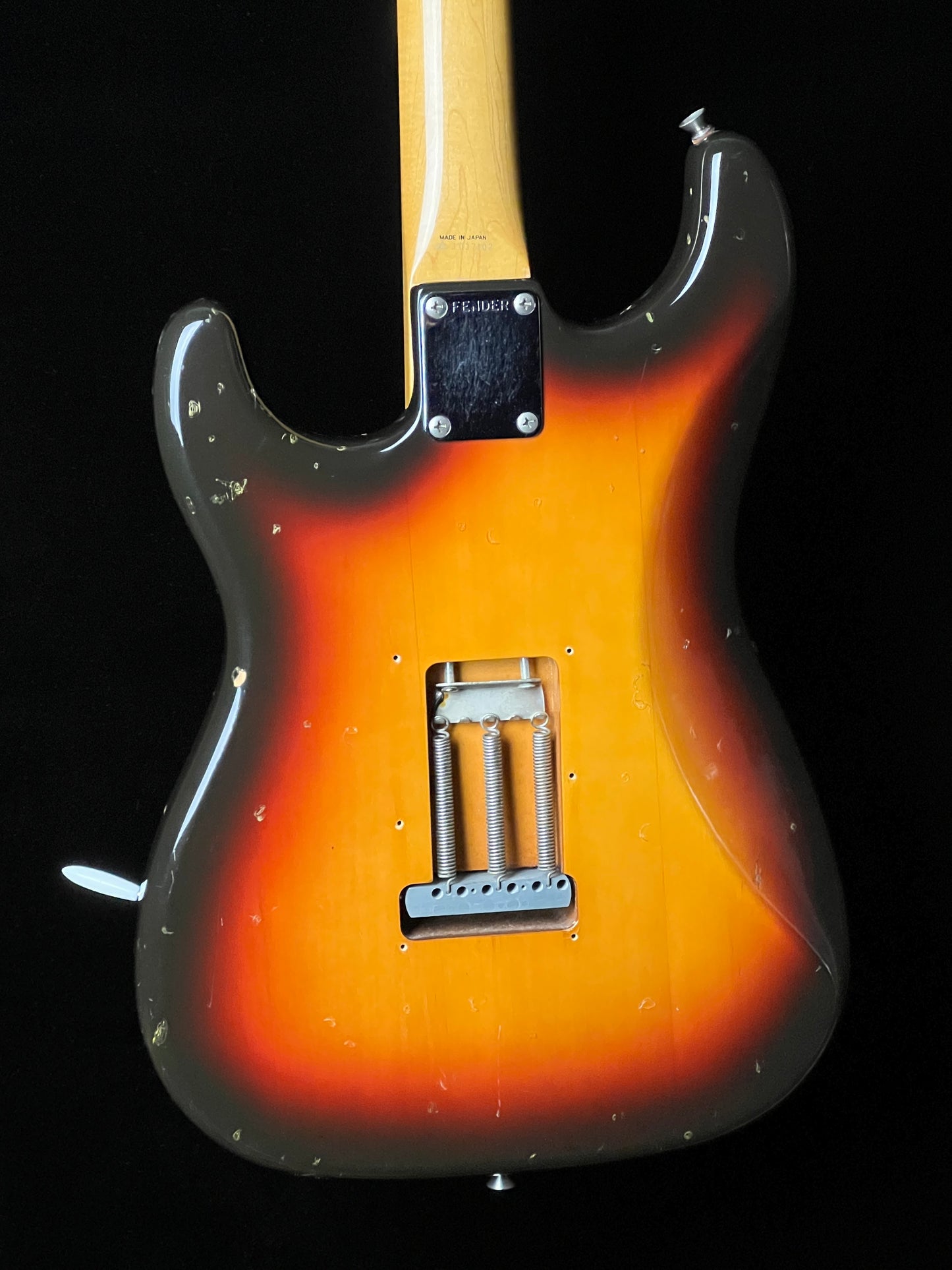 Vintage Fender Stratocaster Sunburst Electric Guitar - Used