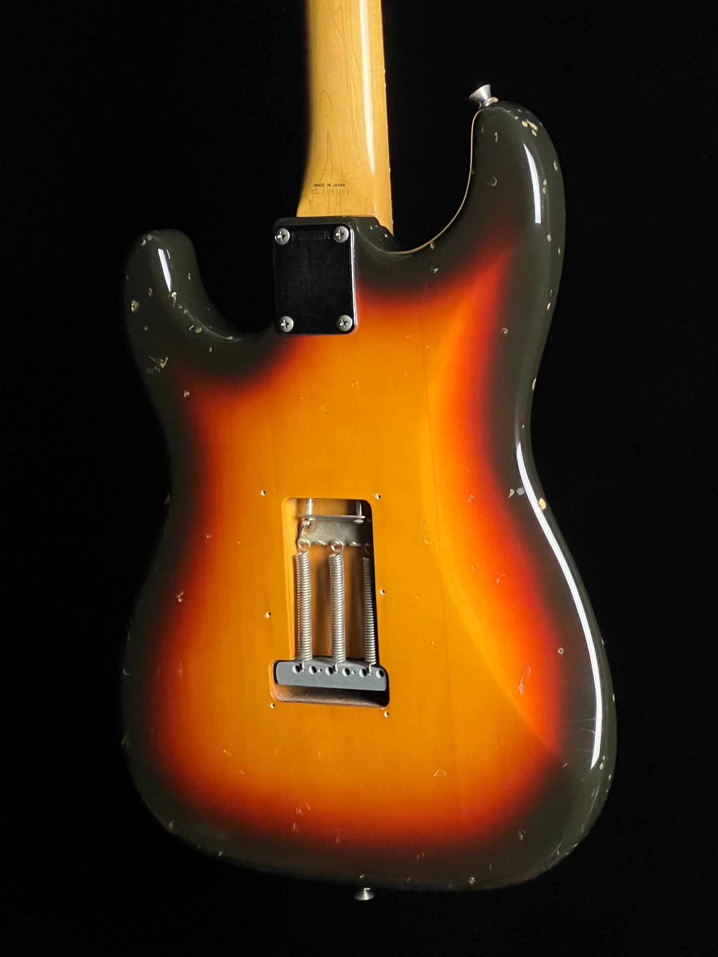 Vintage Fender Stratocaster Sunburst Electric Guitar - Used