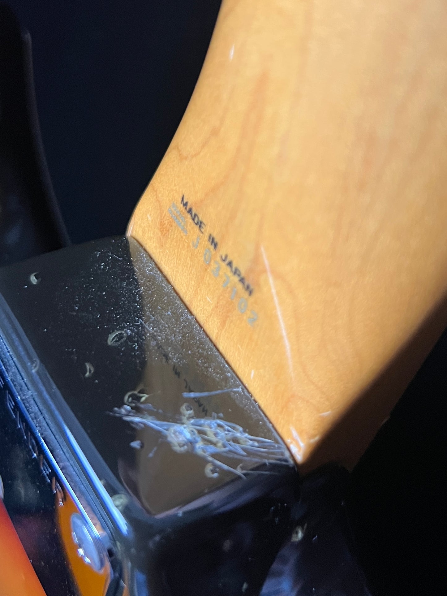 Vintage Fender Stratocaster Sunburst Electric Guitar - Used