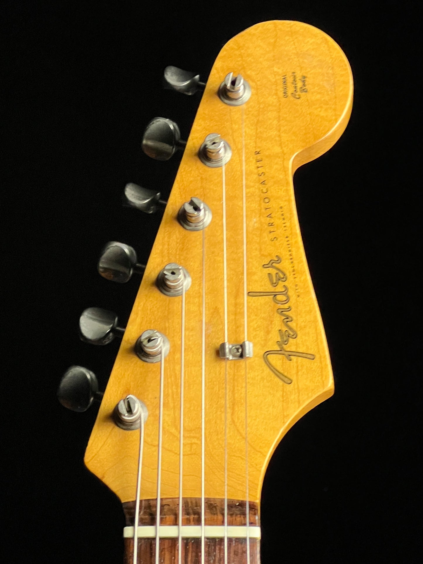 Vintage Fender Stratocaster Sunburst Electric Guitar - Used