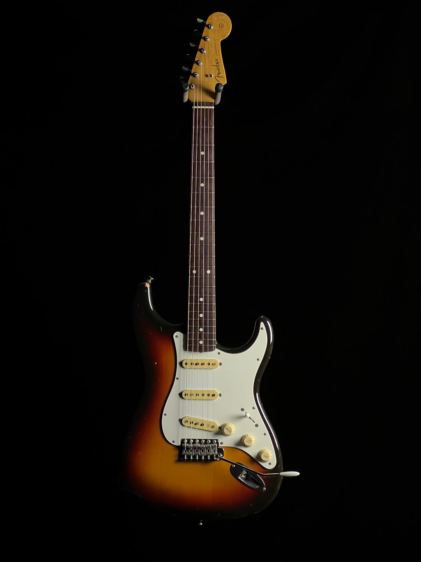 Vintage Fender Stratocaster Sunburst Electric Guitar - Used