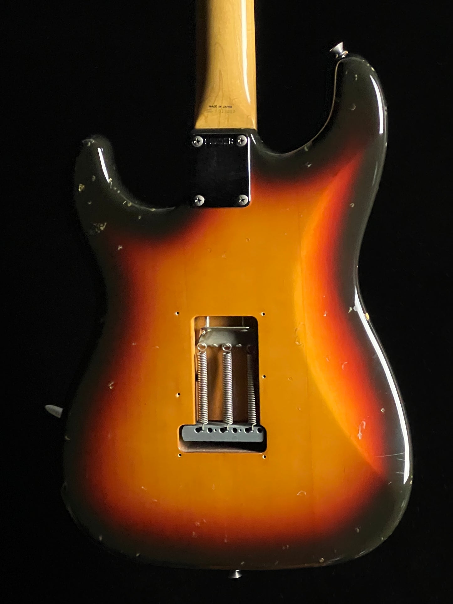 Vintage Fender Stratocaster Sunburst Electric Guitar - Used