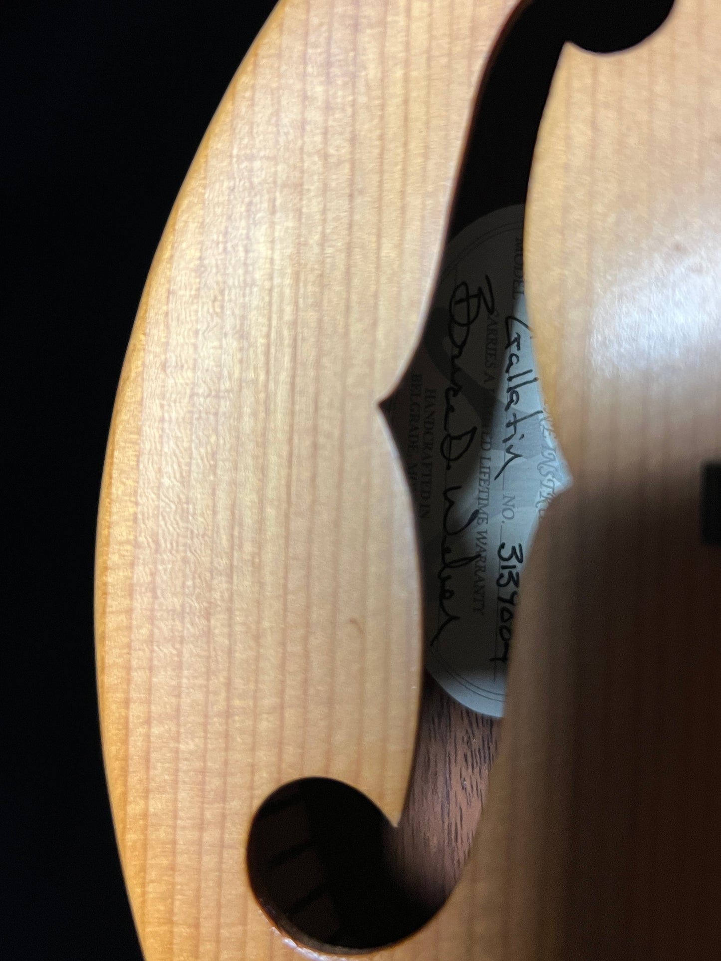 Weber Gallatin F-Style Mandolin - Used