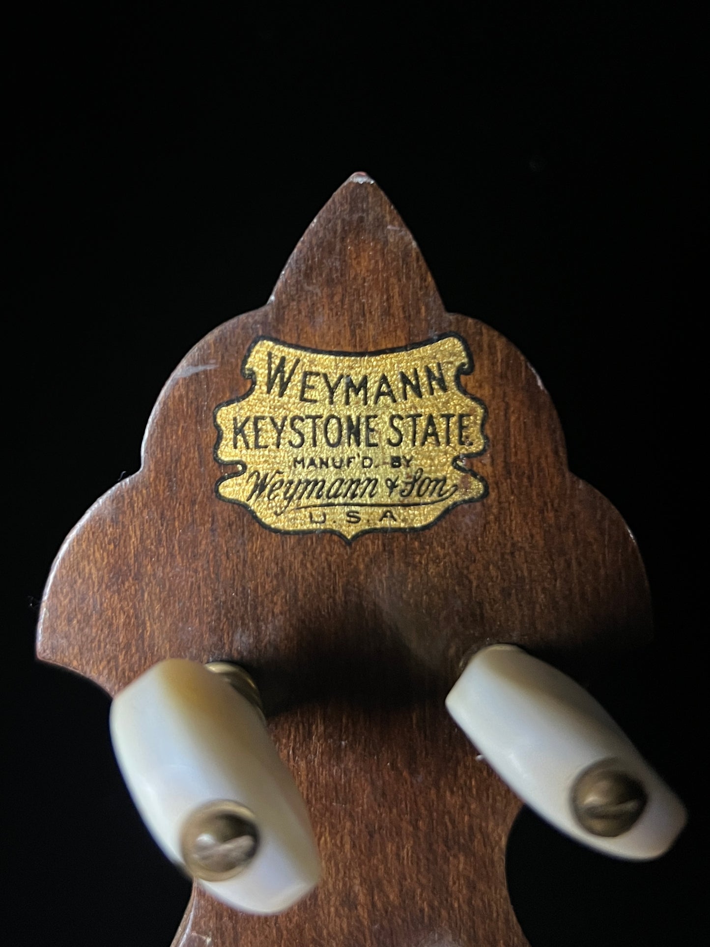 SOLD - Weymann Orchestra Banjo Stye No. Two 4-String Banjo with Resonator - Used