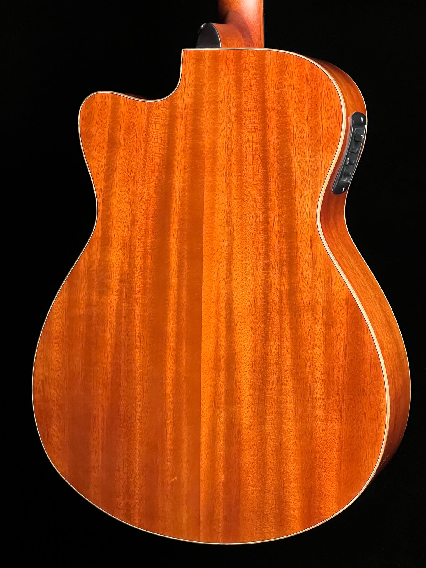Yamaha AC1M Concert Cutaway Tobacco Brown Sunburst Sitka Spruce / Mahogany Acoustic Guitar with Pickup - New
