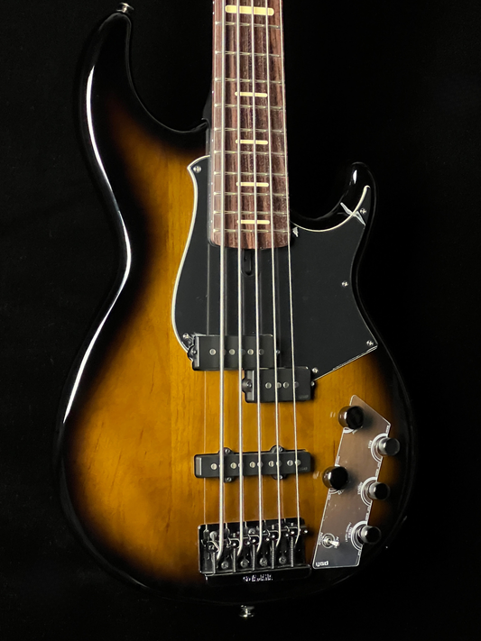 Yamaha BB735A 5-String Electric Bass Guitar Dark Coffee Sunburst - New