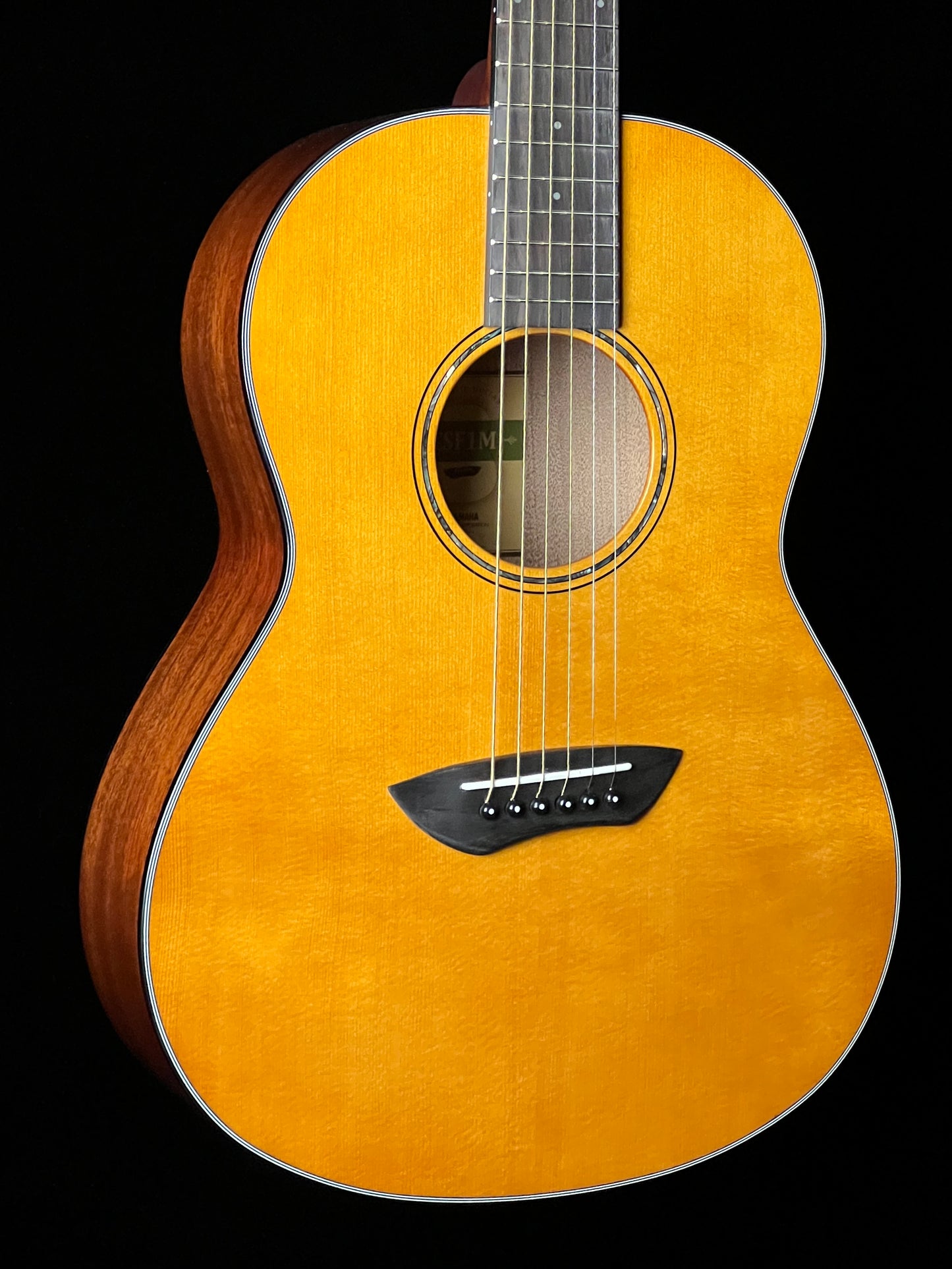 Yamaha CSF1M Parlor Solid Sitka Spruce / Mahogany Acoustic Guitar with Pickup - New