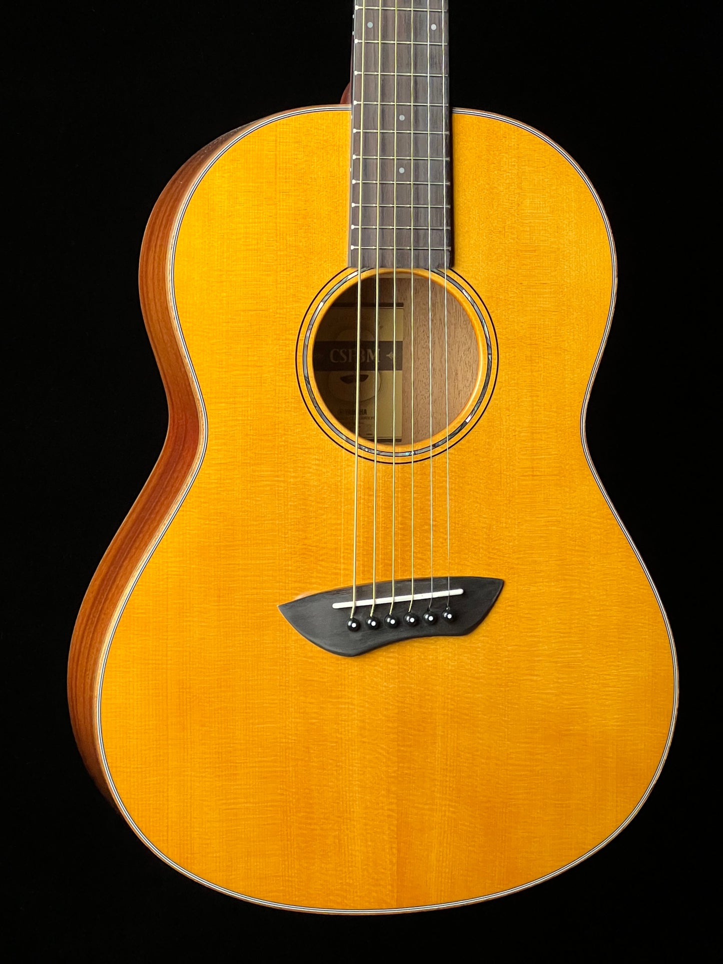 Yamaha CSF3M Parlor Compact Folk Acoustic Guitar Sitka Spruce / Mahogany - New