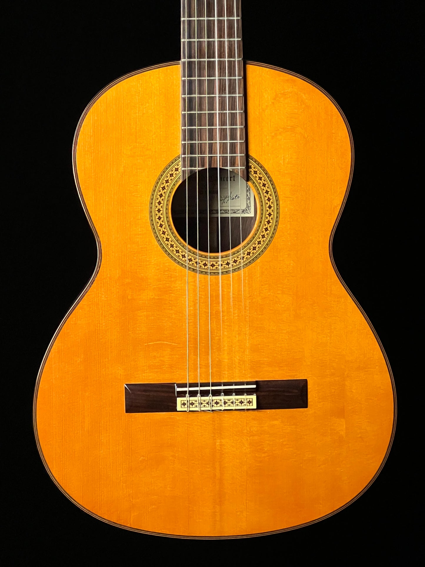 Yamaha GC-7 (1986) Signed By Kato Classical Nylon Guitar - Used