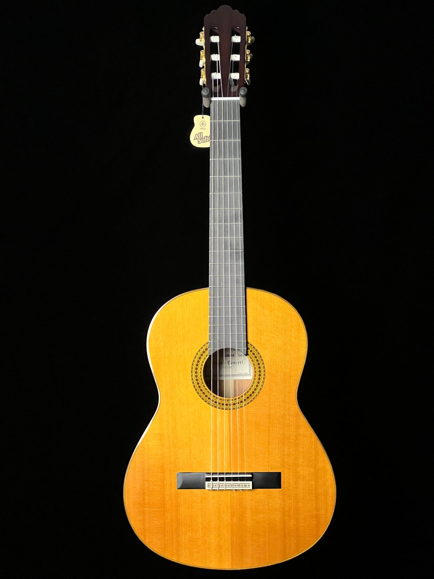Yamaha GC12C Classical Acoustic Guitar Solid Western Red Cedar/Solid Mahogany - New