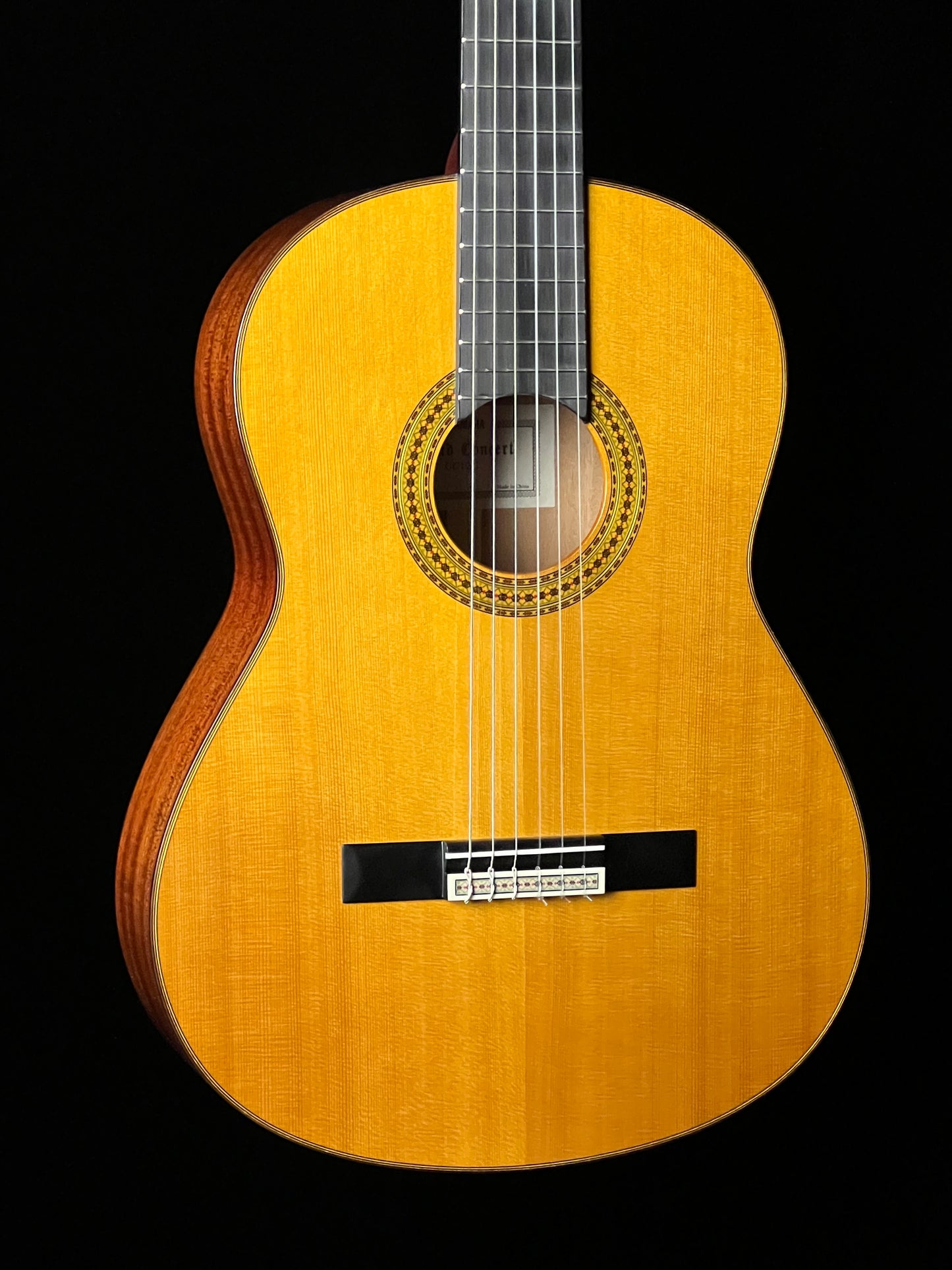 Yamaha GC12C Classical Acoustic Guitar Solid Western Red Cedar/Solid Mahogany - New