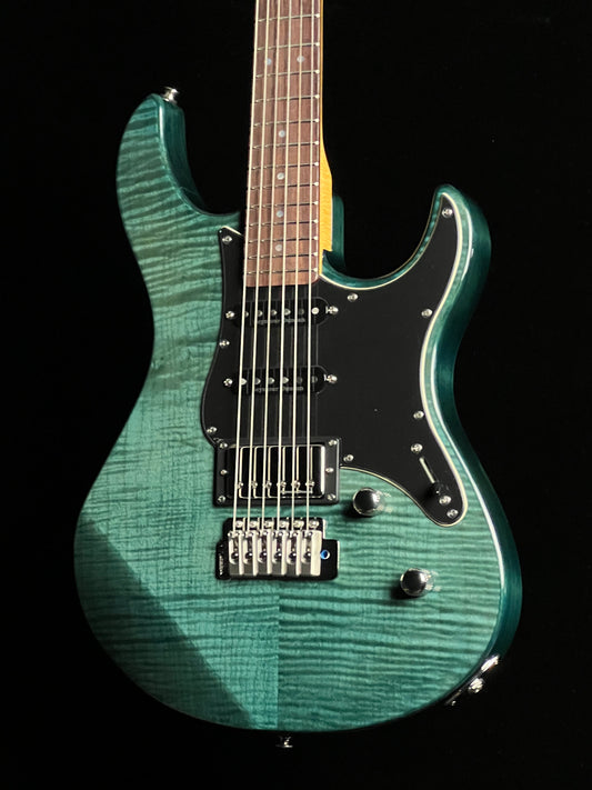 Yamaha PAC612VIIFM Pacifica Electric Guitar Indigo Blue - New