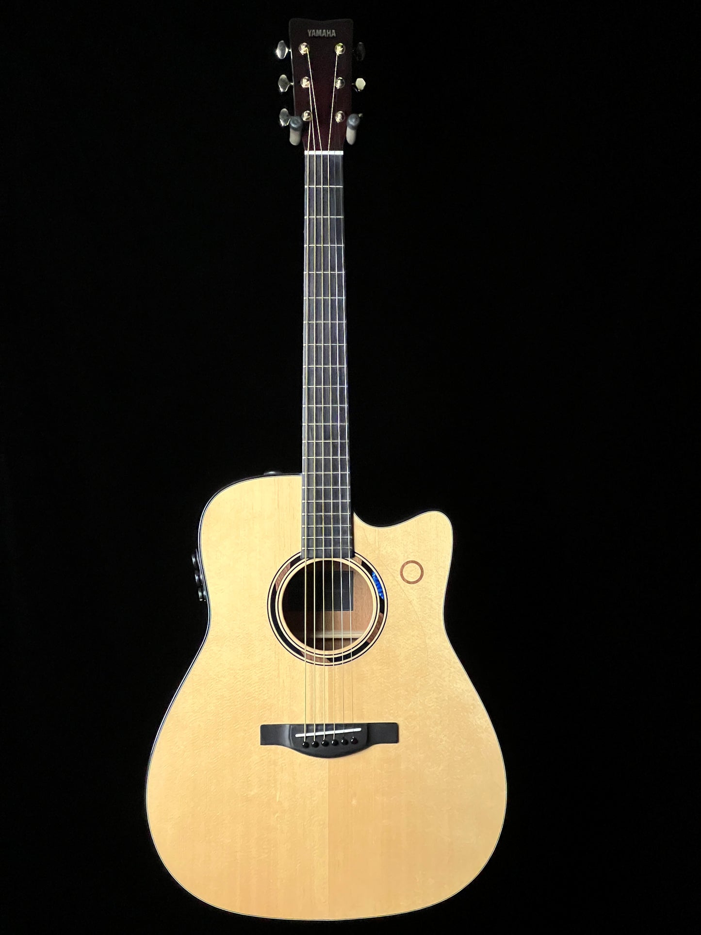 Yamaha TransAcoustic TAG3 C Natural Acoustic Guitar Solid Sitka/Mahogany - Used