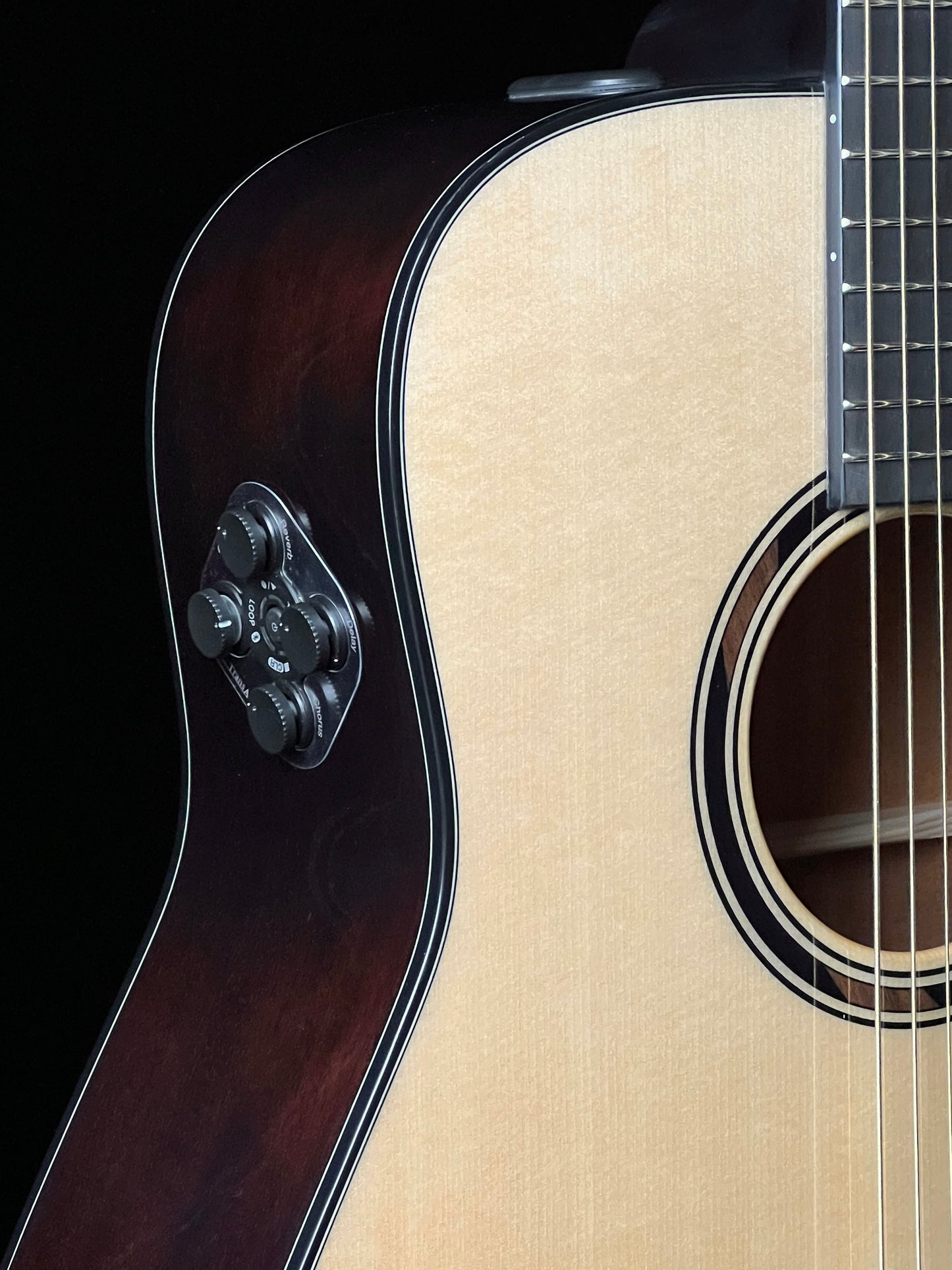 Yamaha TransAcoustic TAG3 C Natural Acoustic Guitar Solid Sitka/Mahogany - New