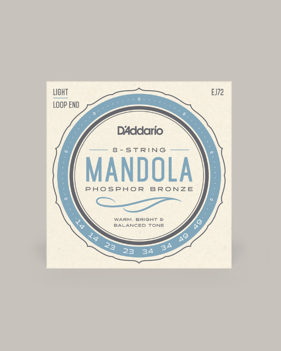 D'Addario Mandola 8-String Phosphor Bronze - EJ72