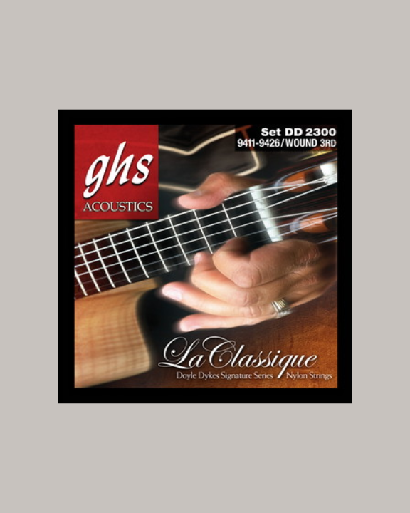 GHS Acoustics La Classique Doyle Dykes Signature Series Nylon Strings - DD2300