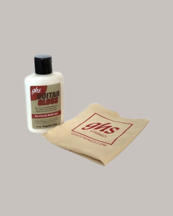 GHS Guitar Gloss 4oz with Cloth