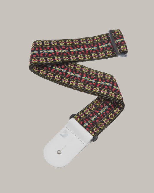 D'Addario Nylon Woven Guitar Strap Hootenanny 1