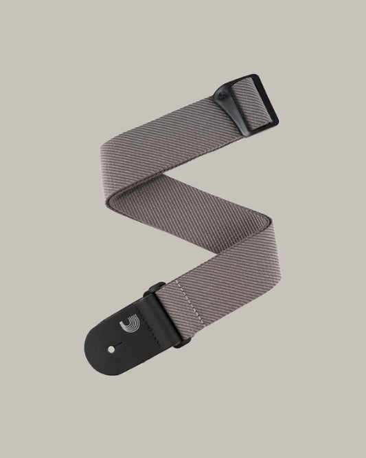 D'Addario Classic Tweed Guitar Strap Grey