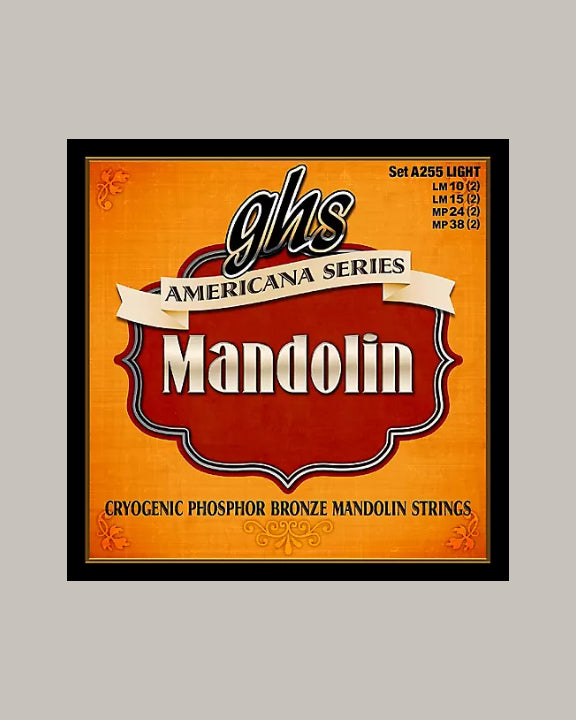 GHS Americana Series Mandolin Phosphor Bronze A255 Light