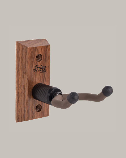 String Swing Ukulele/Mandolin Wall Hanger -Black Walnut