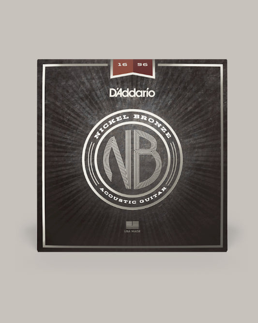 D'Addario Resophonic Guitar Nickel Bronze Medium 16-56 NB1656