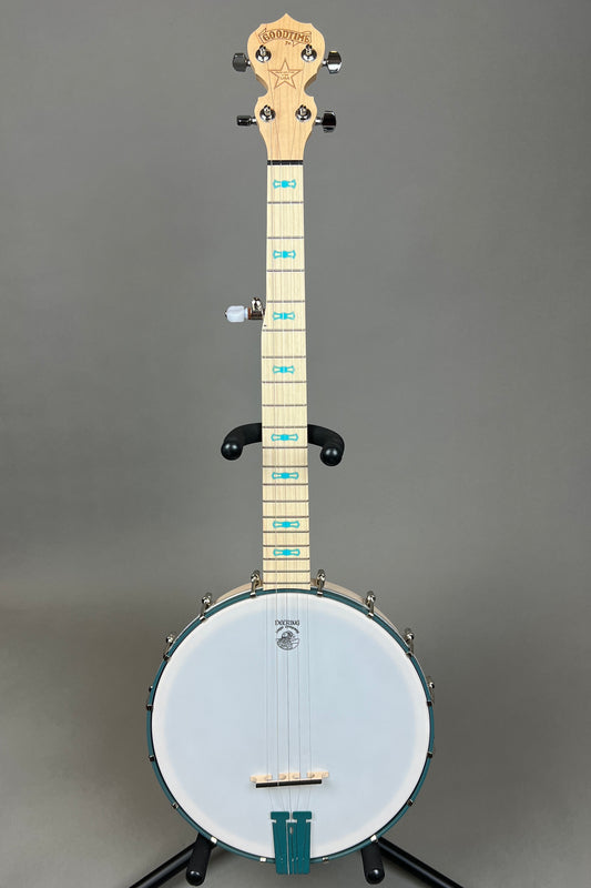 SOLD - Goodtime Jr. Banjo Seawater Teal - New