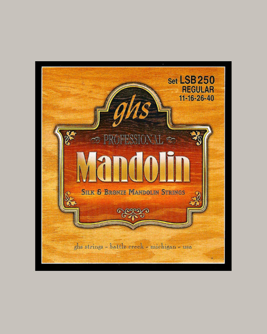 GHS Professional Mandolin Silk & Bronze  LSB 250 Regular
