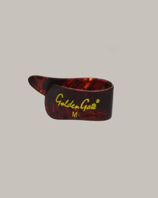 Golden Gate Thumb Pick - Tortoise - Medium - One Pick