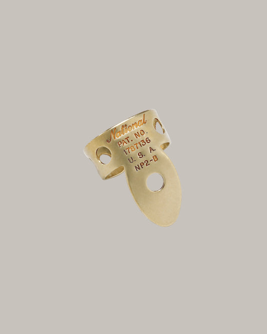 National Finger Picks - Brass - One Pick
