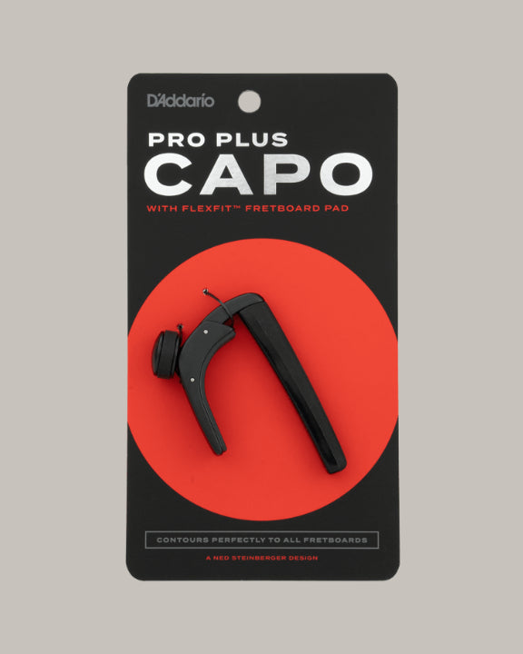 D'Addario Pro Plus Capo Black