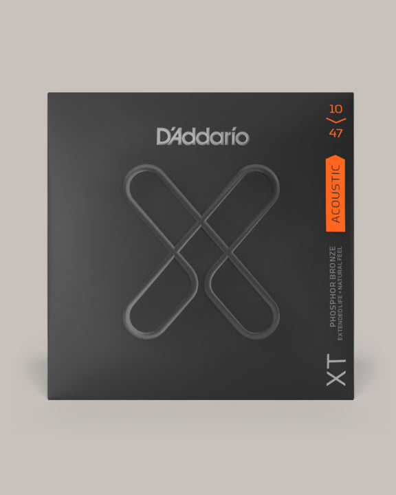 D'Addario XT Acoustic Guitar Phosphor Bronze Extra Light 10-47 XTAPB1047