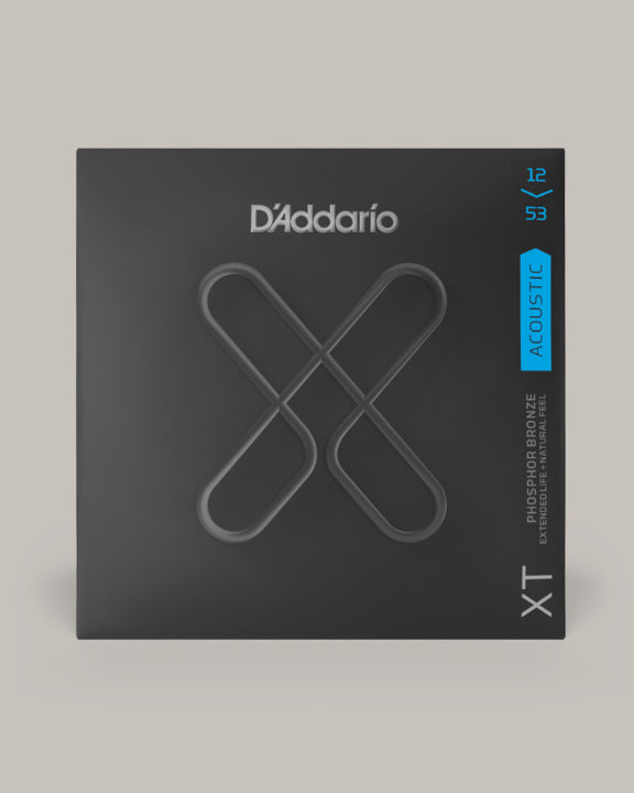 D'Addario XT Acoustic Guitar Phosphor Bronze Light 12-53 XTAPB1253