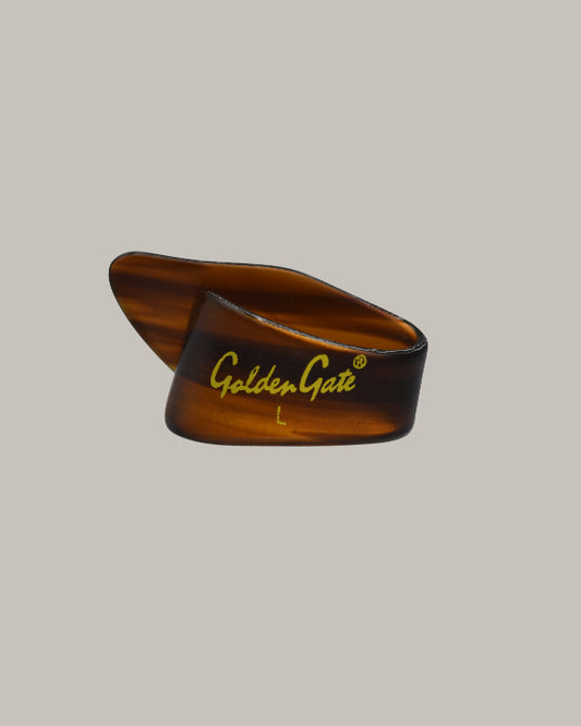 Golden Gate Thumb Pick - Tortoise - Large - One Pick
